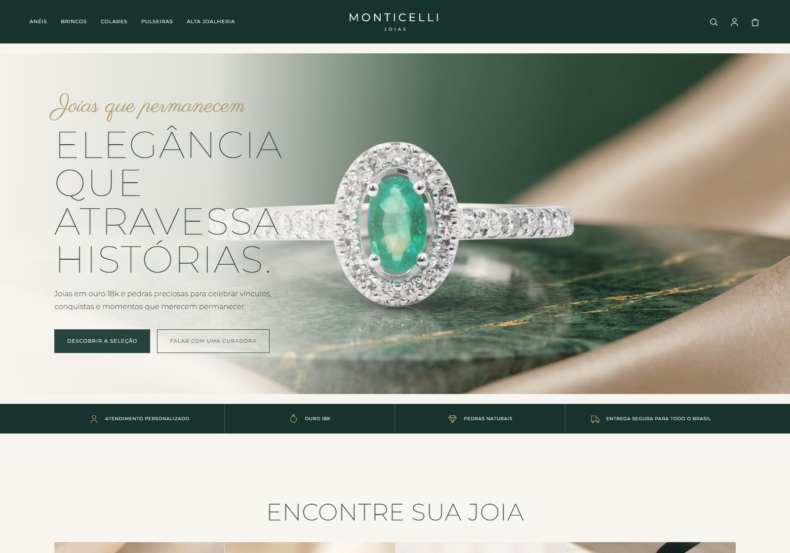 Site Monticelli Joias